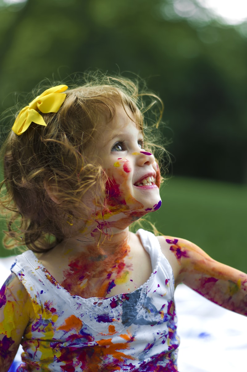 Child drawing