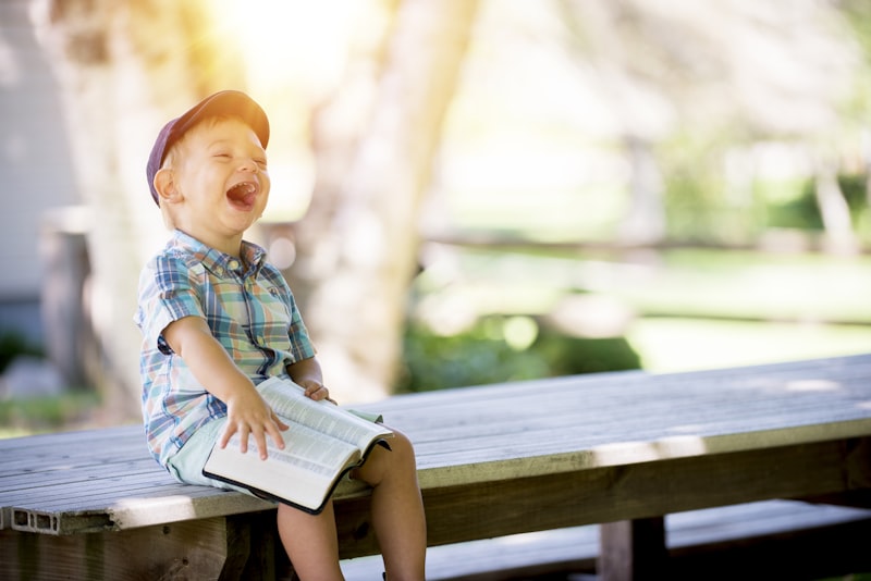 Child outdoors